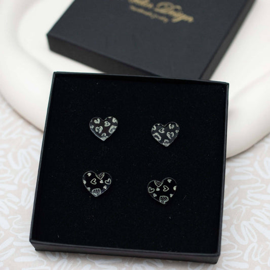 Cute Love SET - Love Stories MINI (2 Paar) Goud